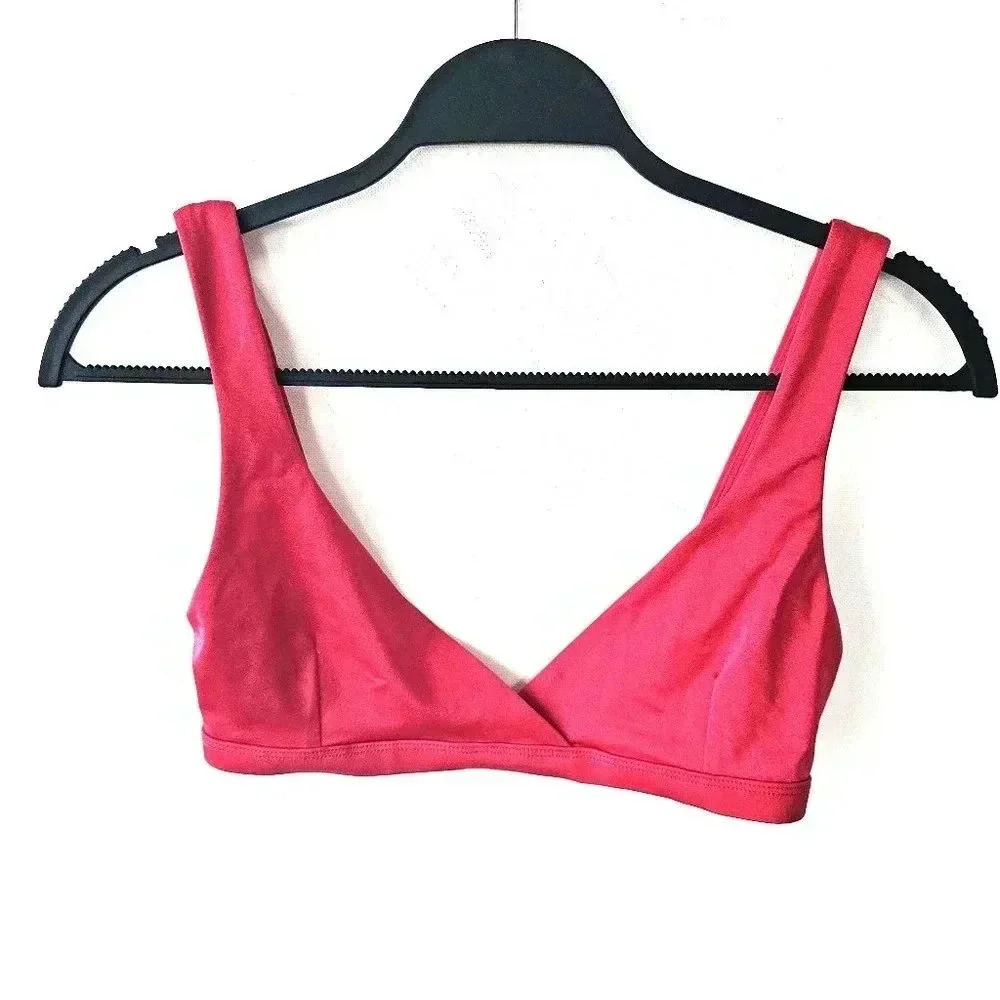 Wanderlust Red Bikini‎ Top Large